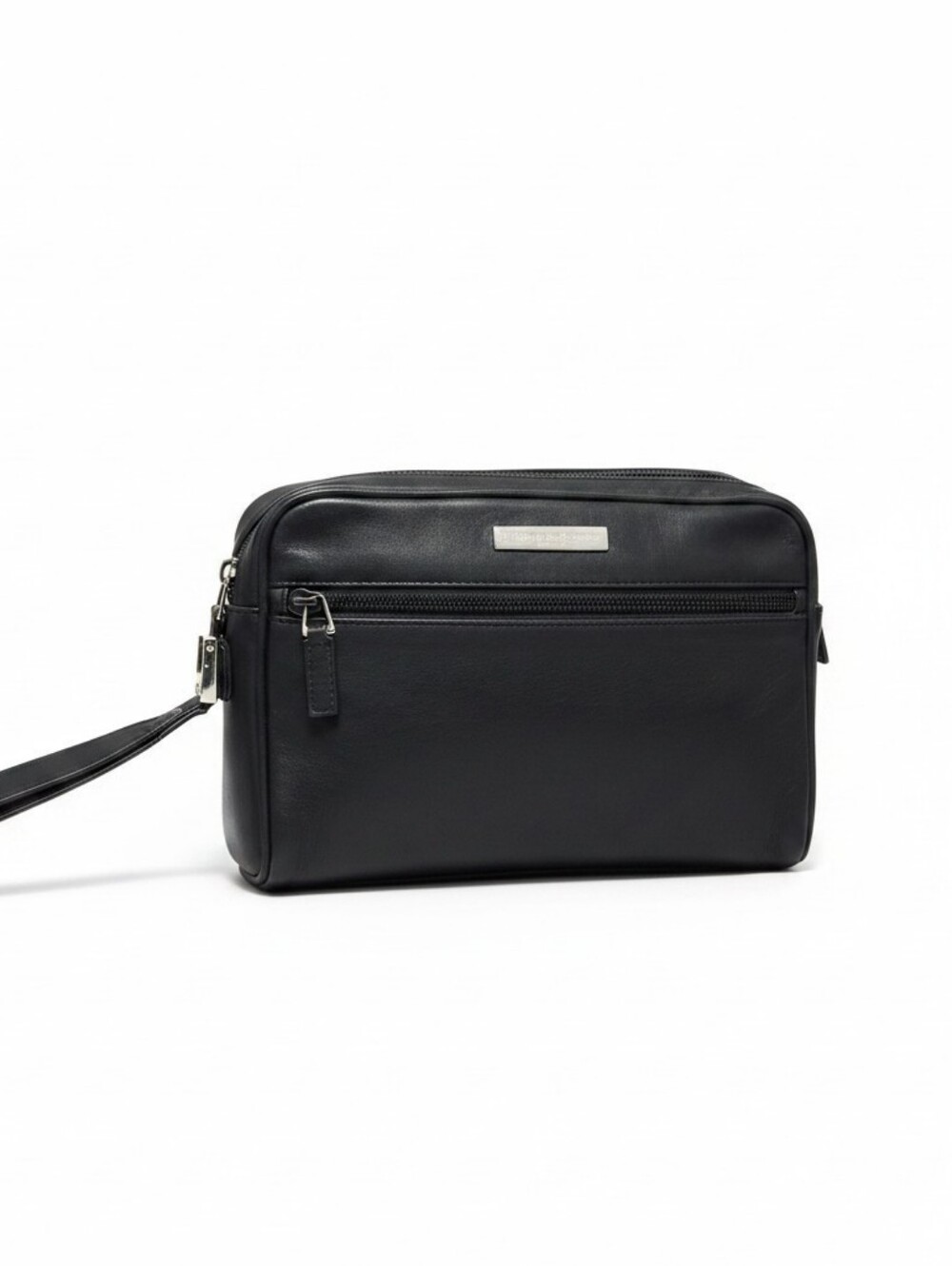Gucci Unisex Vintage Second Bag Clutch Toiletry Case Calf Leather Made In Italy